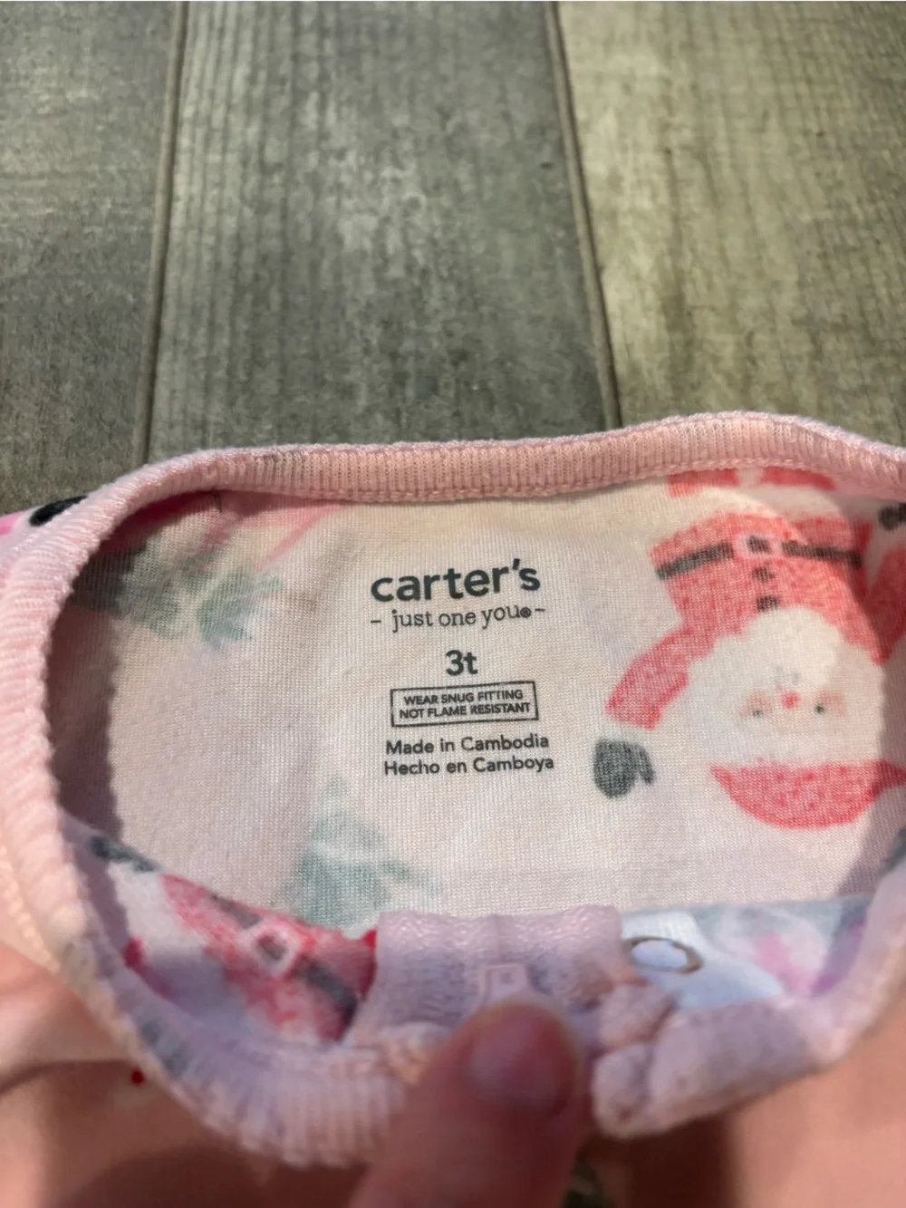 Carter's Holiday Footed Pajama Set